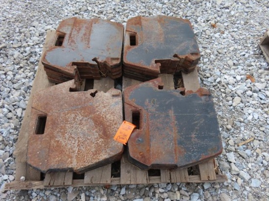 (16) IH 7800 Series Suitcase Weights