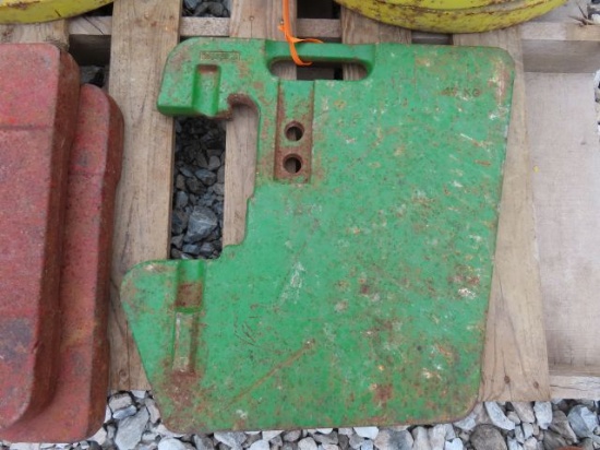 (1) John Deere Suitcase Weight