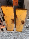 Pair of M & M Banana Weights