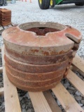 (6) M & M Wheel Weights