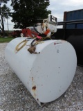 Damaged 500 gal Fuel Tank