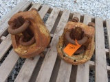 (2) Clamp On Hubs