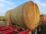 (15) Net Wrapped Round Bales Straw