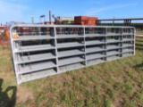 (6) New 16' Pipe Gates