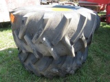 (2) 23.1 - 26 Tires on Wheels