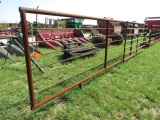 24' Free Standing Panel with Swing Gate