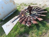 Windmill Head with Blades and Tail