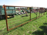 24' Free Standing Panel with Swing Gate