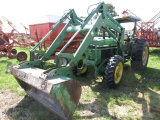 John Deere 2155 Diesel Tractor with 640 Loader