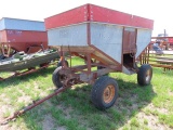 Galvanized Gravity Wagon