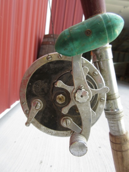 Penn No. 49 Super Marine Reel with Rod