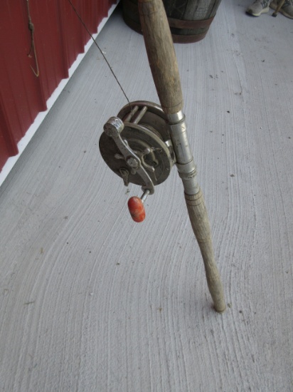 Penn No. 149 Deep Sea Reel with Rod