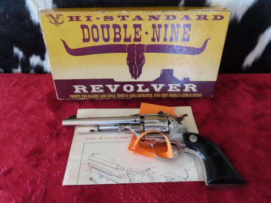 High Standard Double 9 22 Revolver