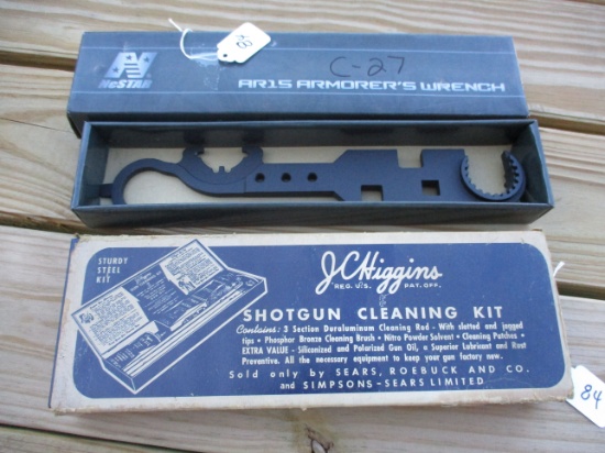 J.C. Higgins Shotgun Cleaning Kit and AR Wrench