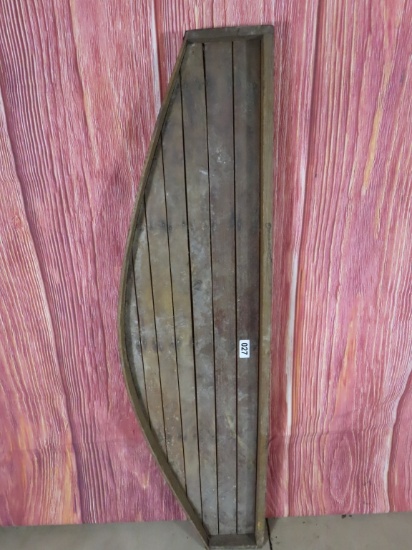 Early Primitive Wooden Tray