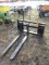 New AGT Quick Attach Pallet Forks