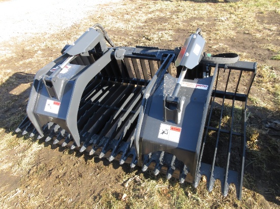 Stout Quick Attach Rock Bucket Grapple HD72-3