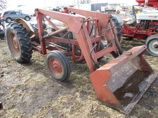 1955 Ford 800 Power Master Loader Tractor