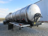 1981 Brenner Tanker Semi Trailer