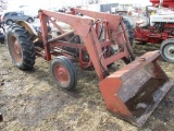 1955 Ford 800 Power Master Loader Tractor