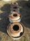 (4) Semi Truck Rims