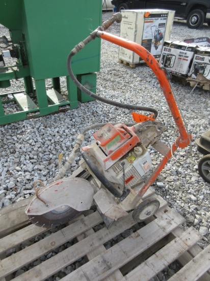 Stihl TS760 AV Walk Behind Concrete Saw