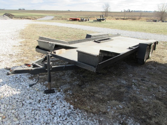 1976 Miller Metal Deck Trailer