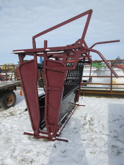Unused Livestock Shute