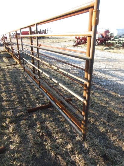 Texas Built 25' Stand Alone Panel with Swing Gate