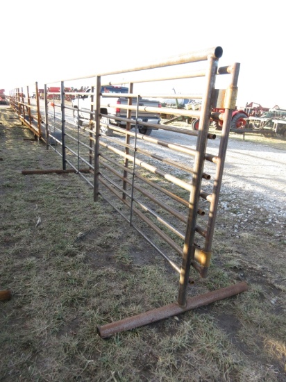 20' Stand Alone Panel with Swing Gate