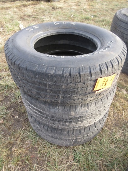 (3) Michelin 225/70 R14 Tires