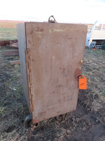 Rolling Metal Cabinet