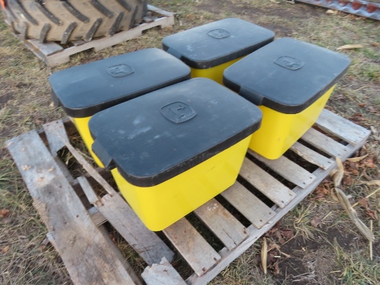 LOT (4) John Deere Plater Boxes