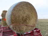 (15) Net Wrapped Round Straw Bales