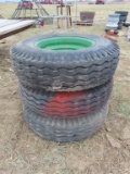 Lot (3) Trailer Tires & Rims 8x 14.5