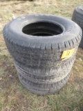 (3) Michelin 225/70 R14 Tires