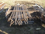 Scafolding with Braces and Wheels