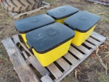 LOT (4) John Deere Plater Boxes