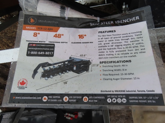 Wolverine Quick Attach Trencher