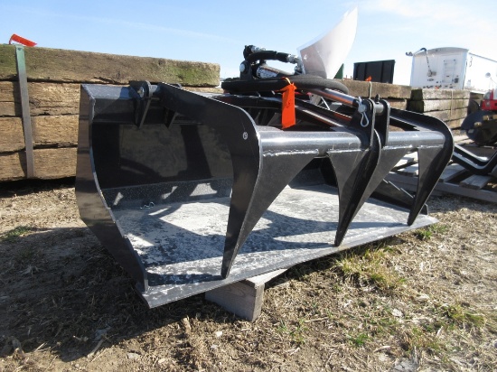 Wolverine MINI Skid Steer Grapple Bucket