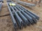 Lot of (10) 20' Continuous Fence Sections