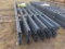 Lot of (10) 20' Continuous Fence Sections