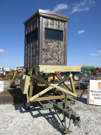 Hunting Blind on Cart