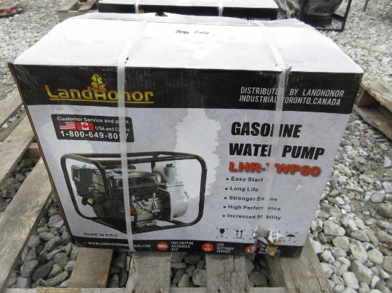 Land Honor 3" Gas Water Pump
