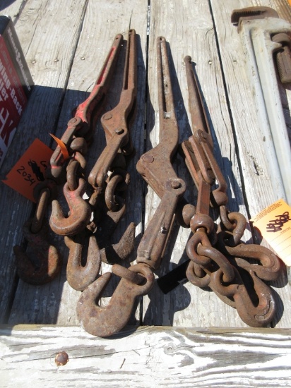 Lot of (4) Chain Binders