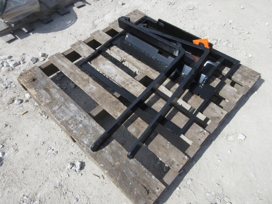 MINI Skid Steer Pallet Forks