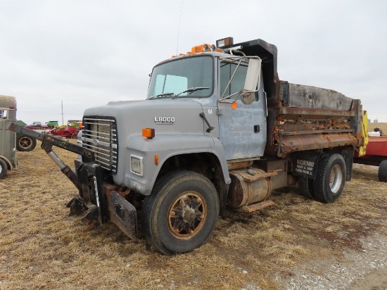 1992 Ford Single Axle Dump Truck