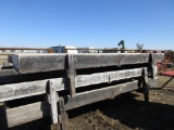14' Wooden Feed Bunk