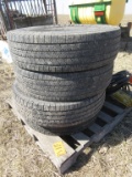 (4) 235 80R 17 Firestone Tires