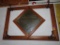 Oak Hat Rack with Mirror